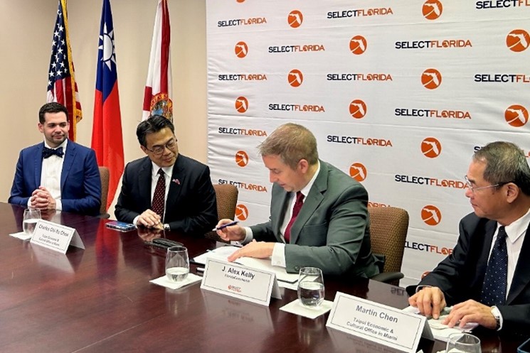 Florida and Taiwan Sign Landmark Agreement to Boost Semiconductor and Advanced Manufacturing Partnerships